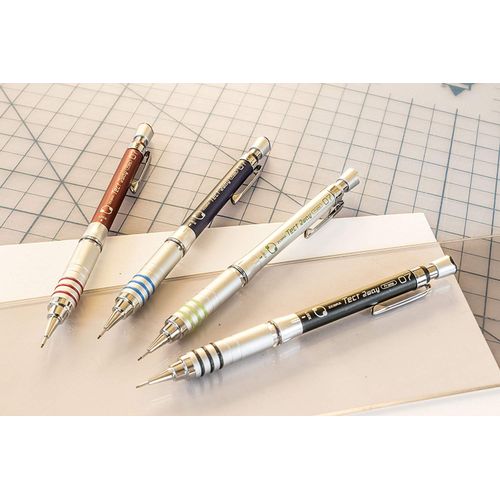 Zebra Steel M Mechanical Technical Pencil Eraser Refills (2 Pack of 7)