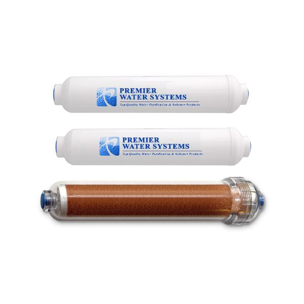 2" x 10"  Replacement Inline Water Filters for Portable Countertop RO/DI Systems