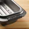 Anolon Advanced Nonstick Bakeware Meatloaf/Loaf Pan Set with Grips and Insert, 2 Piece, Gray