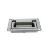 Boat Deck Hatch Handle Silver Recessed Pull Handles Toolbox Flush Pull Handle for Deck Hatch and Home Furniture