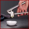 2pcs Garlic Press Kitchen Tool Utensil Stainless Steel Sturdy Removable Insert