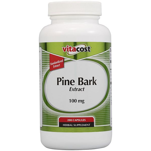 Vitacost Pine Bark Extract - Standardized to 95% OPC -- 100 mg - 200 Capsules