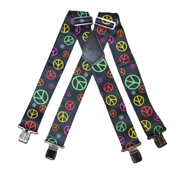 Brimarc Onesize Work Braces Peace Sign 2"/50mm