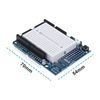 Micro Traders 3Pcs Proto Shield Prototype Expansion Board with SYB-170 Mini Breadboard Based Compatible with Ar-duino Compatible with UNO R3 ProtoShield 70x54mm