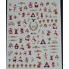 Christmas Holiday Nail Art Stickers