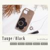 Mariquant Smartphone Case iPhone 16e Case Daisy Patch Quilt Shell iPhone Women's Taupe