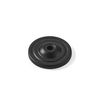 khtumeware 10 Pack 1.5 Inch Matte Black Backplate for Cabinet Knobs Cabinet Hardware Knob Back Plate.