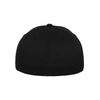 Flexfit Unisex Wooly Combed Baseballkappe, black, S/M