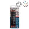 Derwent Tinted Charcoal Drawing Pencils, Set of 6, Watersoluble, Professional Quality, 2301689