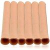 Povihome 6 Pack Toe Tubes - Large (15/16''D), Fabric and Gel Lining Big Toe Protector, Toe Sleeves for Callus, Corn, Blister, Running, Pain Relief