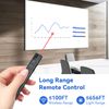 Presentation Clicker Wireless Presenter Remote, PowerPoint Clicker Computer Clicker with Red Light, Clickers for PowerPoint Presentations Slide Advancer with Volume Control for Mac/Laptop/Computer