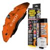 Netagon Car Brake Caliper Quick Drying High Performance Temperature Rating 220 C Paint Kit Set (Orange)