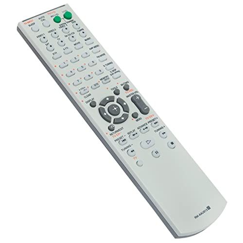 RM-AAU013 RMAAU013 Replace Remote Control operates for Sony Multi Channel AV Receiver STR-DG510 HT-DDW790 HT-DDW795 HT-DDW685 STRDG510 HTDDW790 HTDDW795 HTDDW685 Home Theater System