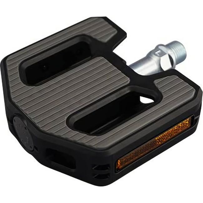 MKS (Mikashima Seisakusho) Bicycle Pedal, Panamax, Black/Gray