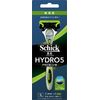 Hydro Schick Hydro5 Premium Sensitive Skin Holder (with Blade + 1 Replacement Blade) with Skin Guard 5 Blades, Green