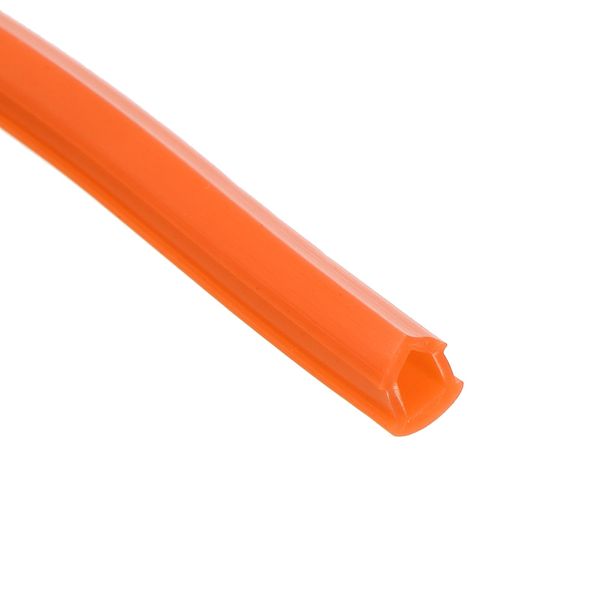 uxcell Aluminum Profile Slot Cover Flat Seal 5M 6mm for 2020 Series 3D Printer Accessories 1 Pcs Orange