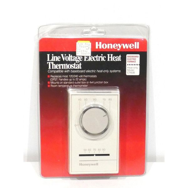 Honeywell Non-Programmable Thermostat Heat Only Model CT60B