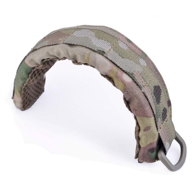 Padded MOLLE Headband Cover for Ear Muffs & Communication Headsets (Multicam)