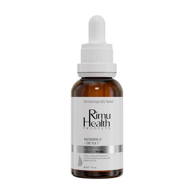 Rimu Health Products Gözenek Sıkılaştırıcı Siyah Nokta ve Sivilce Karşıtı Serum 30ML (Niacinamide 6%+Zınc Pca)