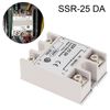 DiGiYes 2Pcs SSR-25 DA 25A DC 3-32V to AC 24-380V Single Phase Solid State Relay