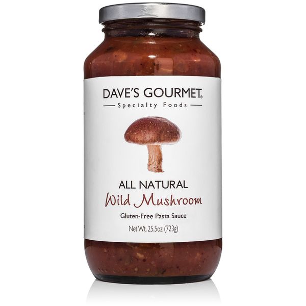 Dave's Gourmet Wild Mushroom Pasta Sauce, Pack of 1