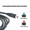 USB Data Sync Cable Cord Lead For Panasonic Camcorder K1HY04YY0032 K2KZ4CB00010