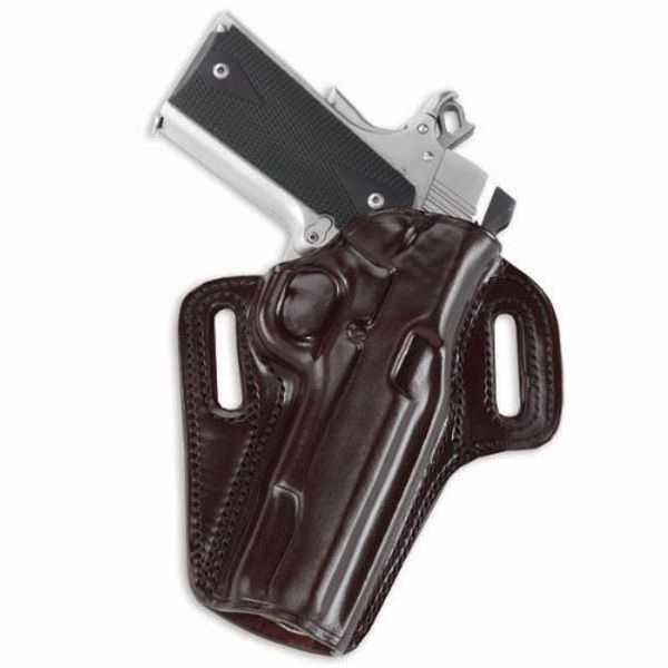 Galco Concealable Belt Holster for 1911 3-Inch Colt, Kimber, para, Springfield (Havana, Right-Hand)