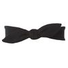 KicKee Pants Little Girls Basic Solid Bow Headbands (One Size, Midnight)