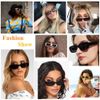 Grainas HIOX Small Frame Sunglasses (Blue, Green), Acrylic