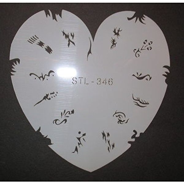Airbrush Schablone STL 346