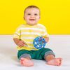 Langs Japan O-Ball Rattle Blue 4 Diameter: 10cm