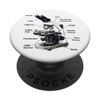 Parts Of A Microscope PopSockets Adhesive PopGrip
