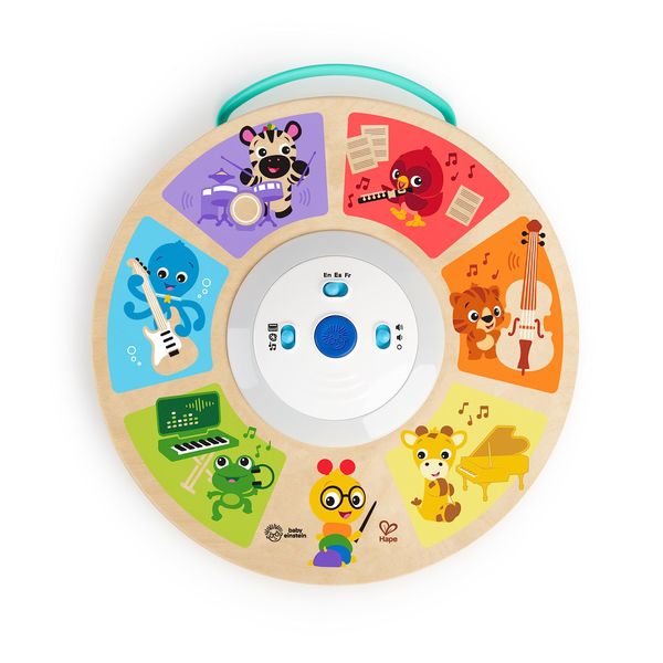 Baby Einstein Cal's Smart Sounds Symphony Magic Touch Wooden Electronic Activity Toy, Ages 6 Months +