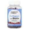 Collagen With Biotin Gummies, Raspberry, 90 Gummies