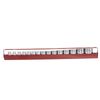 Genius Tools 15 Piece 1/2" Dr. Metric Hand Socket Set (12-Point) - TW-415M
