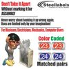 Assembly Labels 10 Pack - Matching Number Pairs for tear downs and tracking