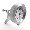 Oxford OX559 Motorcycle Anaclock Analogue Clock Black
