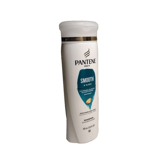 Pantene Pro V Smooth & Sleek Shampoo 12oz -  New Unopened