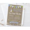 10 Personalised Peter Rabbit Christening Baptism Naming Day Invites Invitations