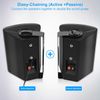 Herdio Indoor Outdoor Bluetooth Speakers Waterproof Wireless Patio Wall Mount -