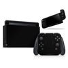 Design Skinz Solid State Black - Skin Decal Protective Scratch-Resistant Removable Vinyl Wrap Kit Compatible with The Nintendo Switch Console & JoyCons Bundle