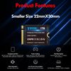 YUCUN 1TB 2230 NVMe SSD PCIe Solid State Drive Compatible with Steam Deck, Surface Pro, Tablets