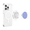Periwinkle Lavender Cream Apricot Rounded Pattern PopSockets PopGrip für MagSafe