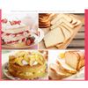 5 Pcs DIY Cake Slicer, Bread Cutter Slice Adjustable 5 Layers, Bread Cake Segmentation Toast Slice Layered Auxiliary Divider
