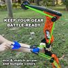 Zing Hyperstrike Bungee & Arrow Replacement Set - 2 Green HyperStrike Bungees & 4 Blue Zonic Whistle Arrows, For HYPERSTRIKE BOWS ONLY
