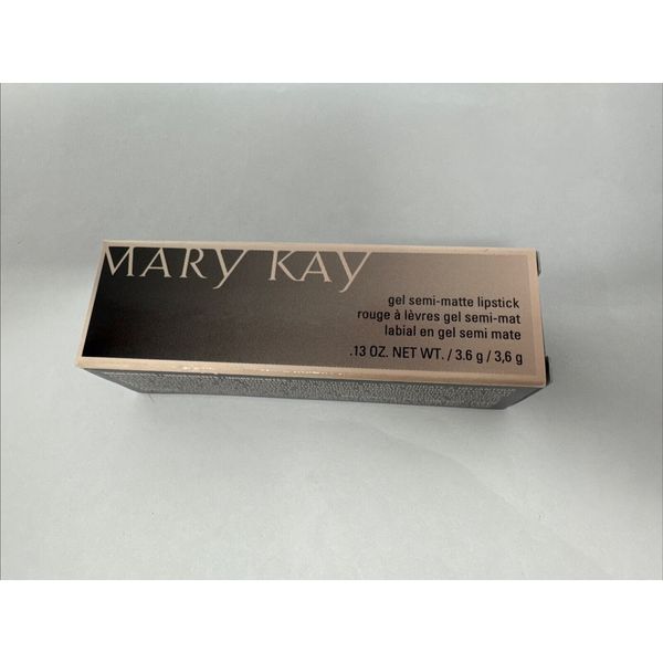 Mary Kay Gel Semi-Matte Lipstick #089647 Crushed Berry ~ 0.13 oz ~ NEW