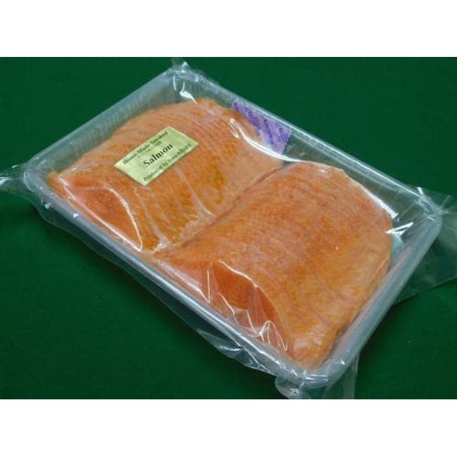 KISAKU Smoked Salmon Slice, 8.8 lbs (4 kg) (800 g x 5), Commercial Value Set, No Additives, Made in Japan: Manufactured in Nasu Workshops, European Style Cold Smoked Open Fire Method