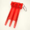 CyeeLife Dart Carrying case Transparent Plastic,Suitable for Most Darts Red,Multiple Colors Available