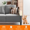 sourcing map 2 Pcs Sofa Armrest Covers Stretch Couch Armrest Cover for Chairs Sofas Couch Arm, Scratch-Resistant Sofa Arm Cover, Beige