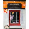 9.6 " x 15" Window Cover Decorations, 2 pcs.  Halloween, Fall Theme, Reusable